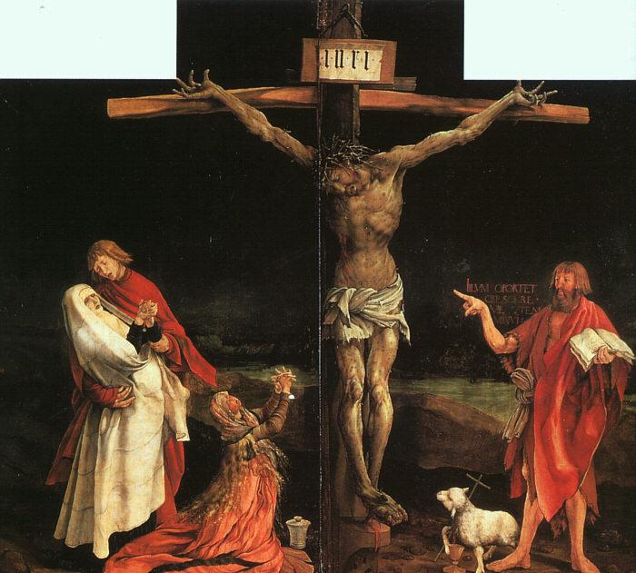 Matthias  Grunewald Crucifixion oil painting image